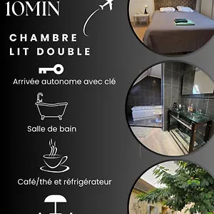 Privee A 10min De Roissy Cdg, Au Calme, Parking Gratuit Séjour chez l'habitant